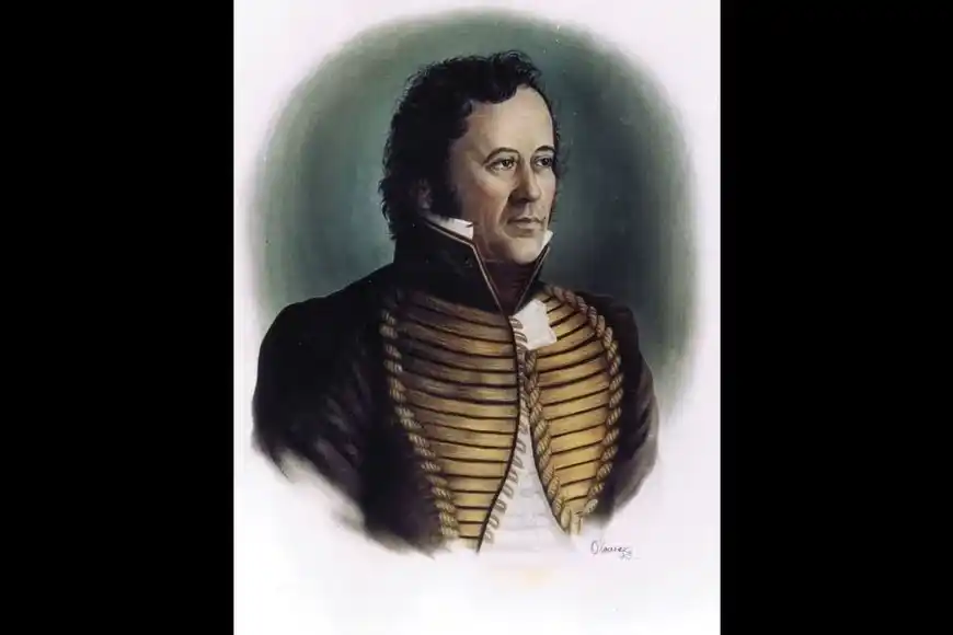 Gustavo Battistoni - Autor de "Estanislao López" - El libro favorito del gobernador Pullaro lo escribió un firmatense - 3