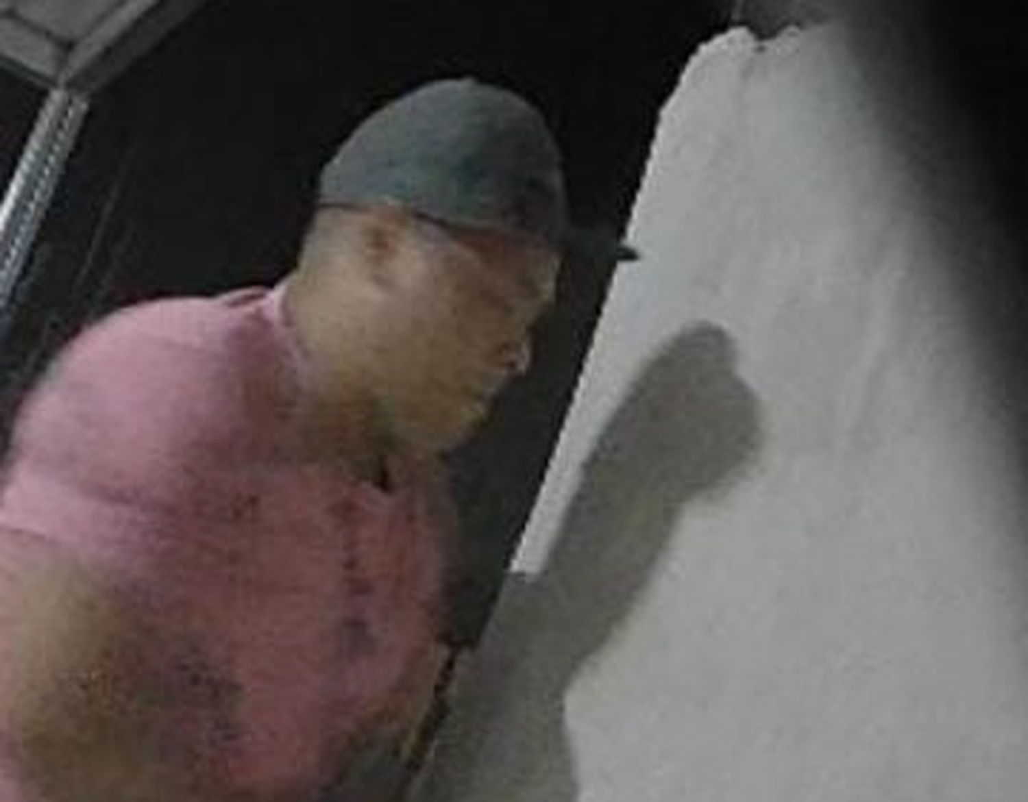 El ladrón de calle Italia quedó registrado en las cámaras de seguridad.