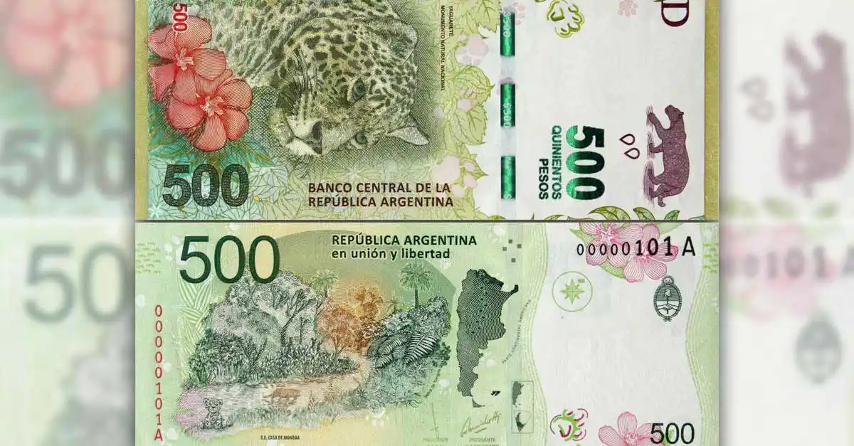 El billete de $500 competirá por ser el mejor del mundo