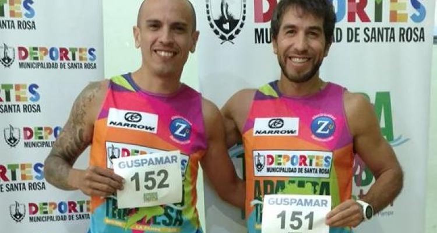 Pablo Scioscia y Esteban Peralta en La Pampa