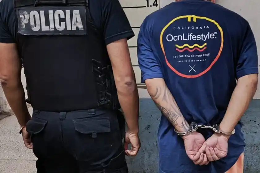 Detenido en Villa Gobernador Gálvez.