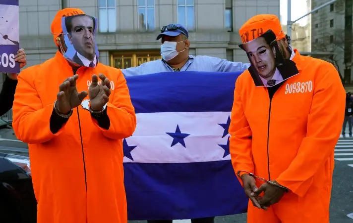 ESCÁNDALO: cadena perpetua por narcotráfico a hermano del presidente de Honduras