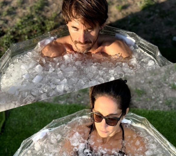 Matilde y Facundo: nadar en el Perito Moreno a 3 grados de temperatura