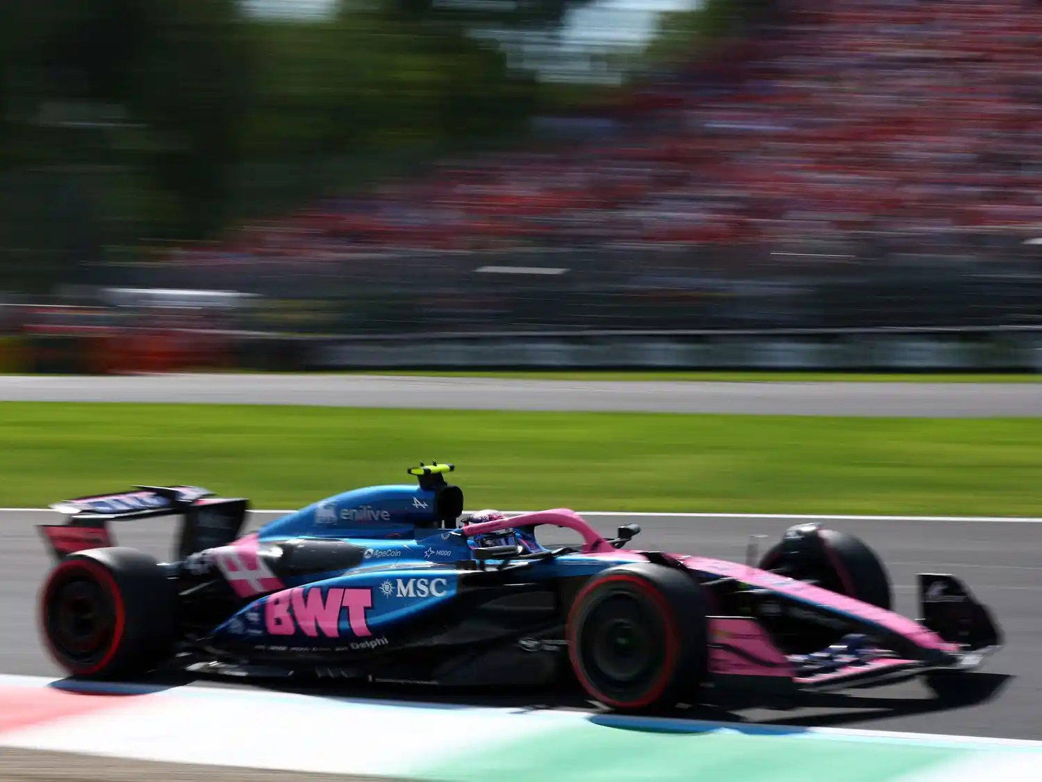 Colapinto tuvo una carrera larga y difícil en Monza.