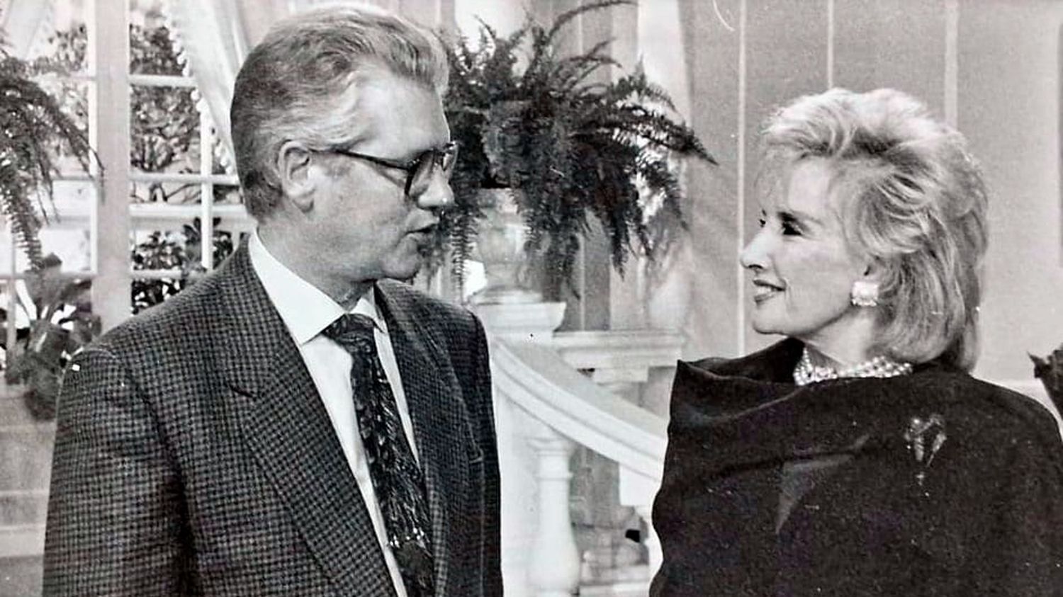 En 1993, durante su participación en el programa de Mirtha Legrand.