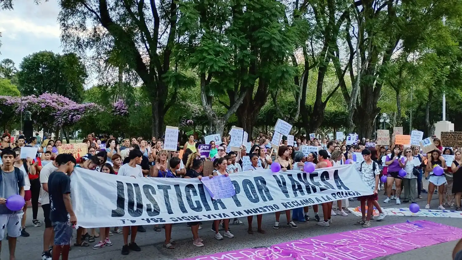 Marcharon por Vanesa López y cuestionaron la inacción policial