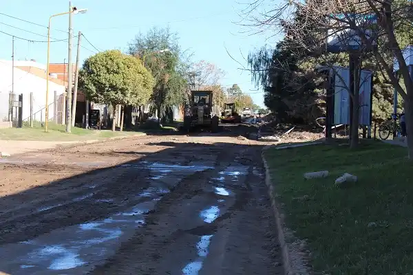 La Municipalidad trabajó en las calles de la ciudad