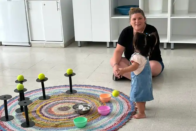 Inicio de clases en los espacios municipales de primera infancia en los barrio 30 de Mayo y San Luis