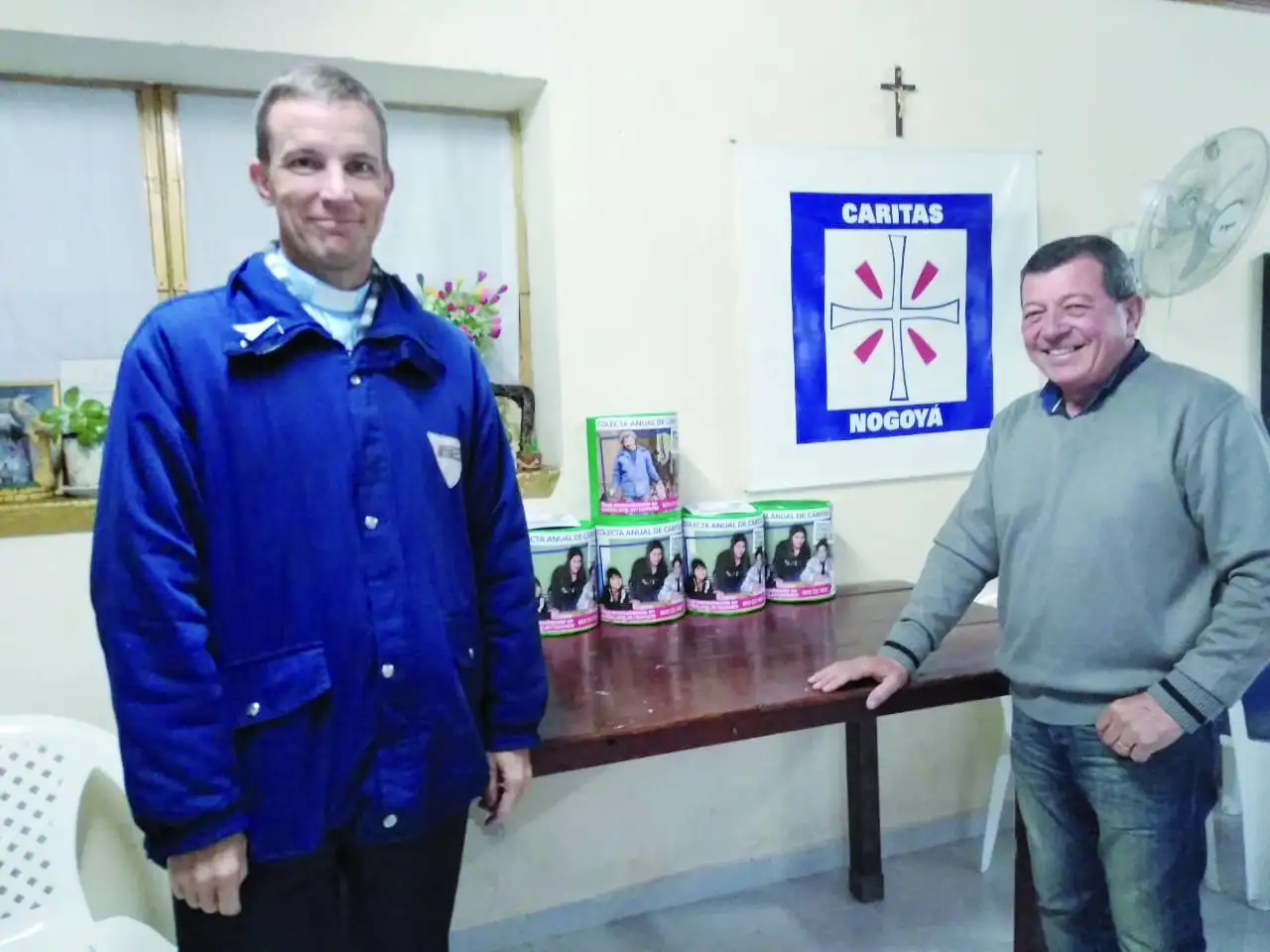 Cáritas lanzó en Nogoyá una nueva edición de la colecta nacional