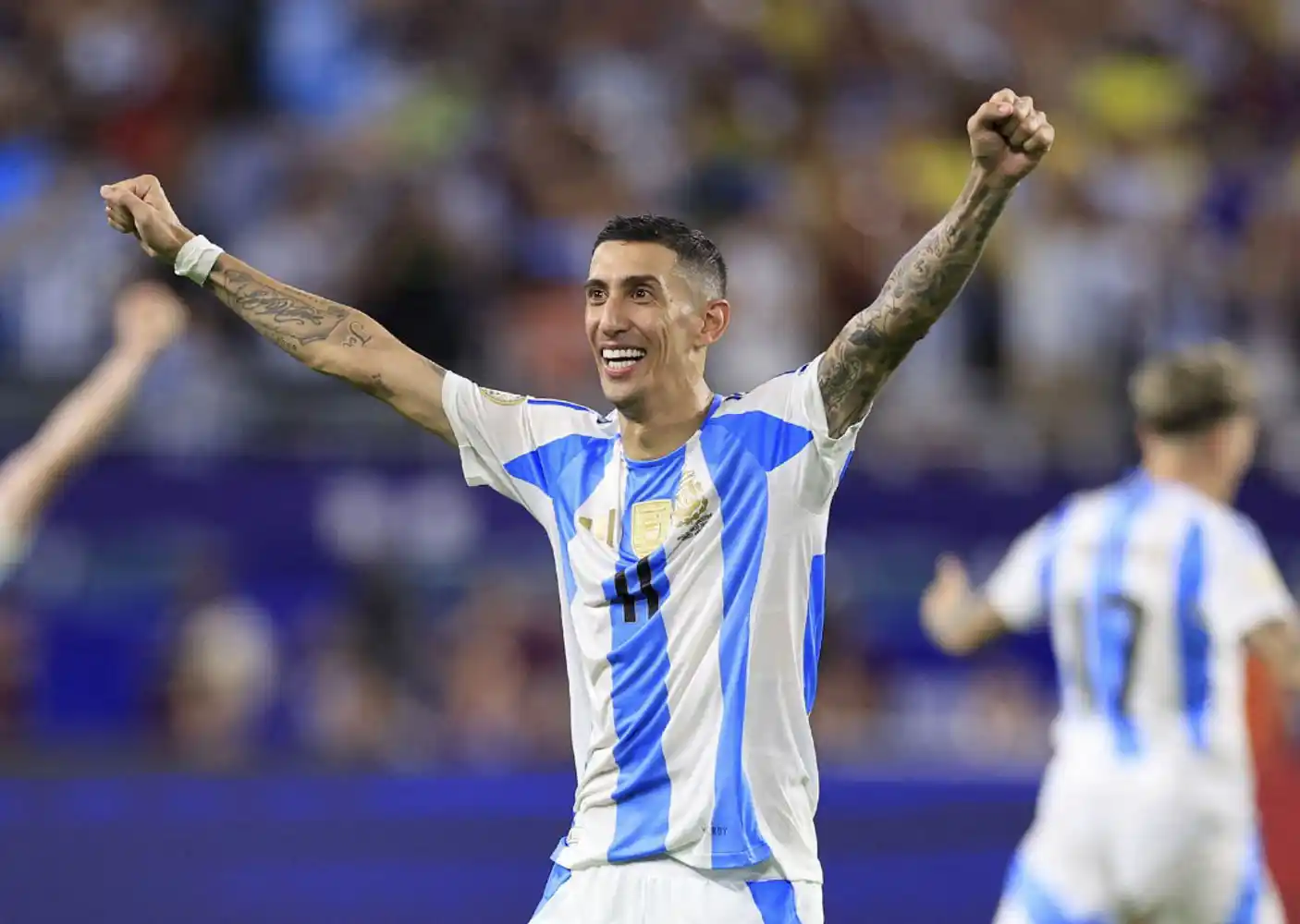 Di María: “Soñé que me retiraba de esta manera”