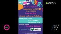 Domingo de teatro a beneficio del banco de alimentos Tandil