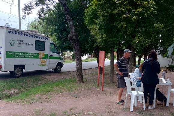 Vacunan perros y gatos entre 9 de Julio, Yrigoyen, Naón y Noseda