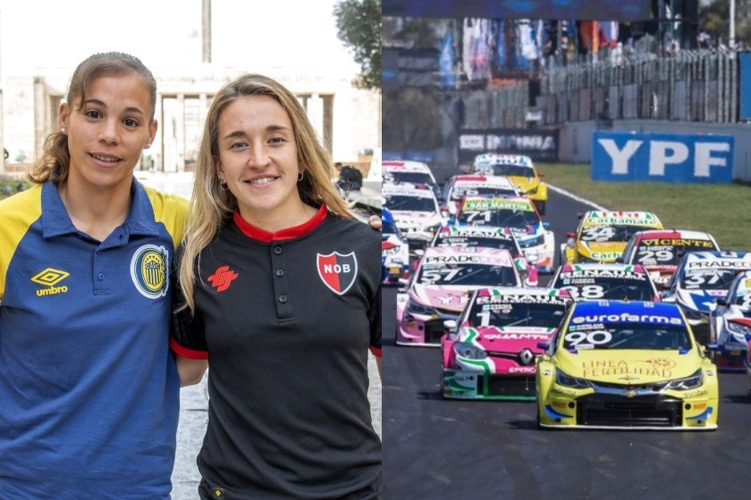 Primer clásico rosarino femenino oficial y TC2000 en Rosario: la agenda deportiva de este sábado