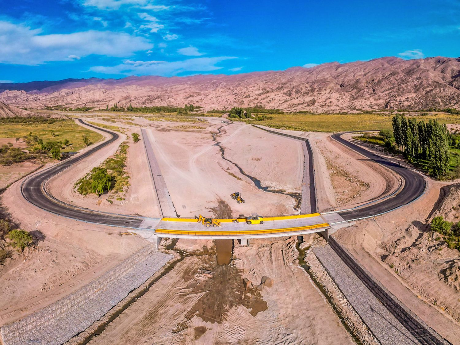 Catamarca realizó dos importantes puentes por 600 millones con aportes de una empresa minera