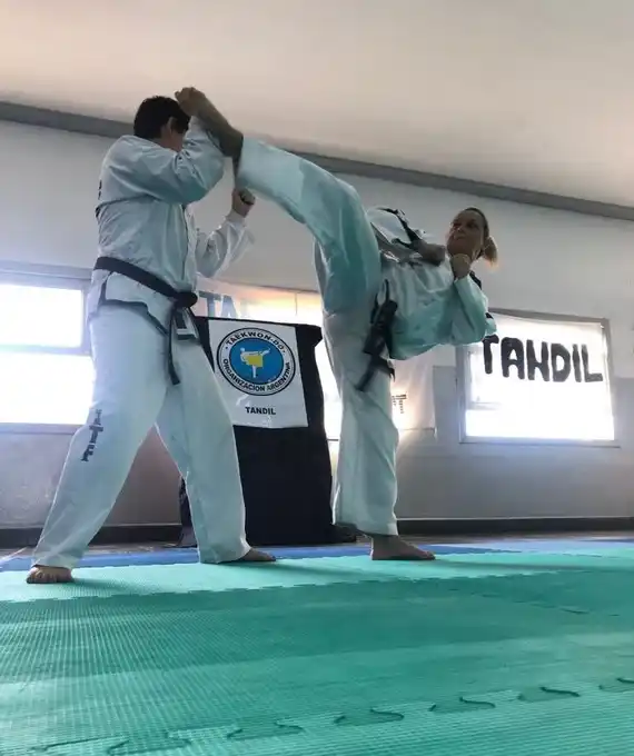 Mercedes Scavuzzo y el crecimiento del taekwondo en Tandil
