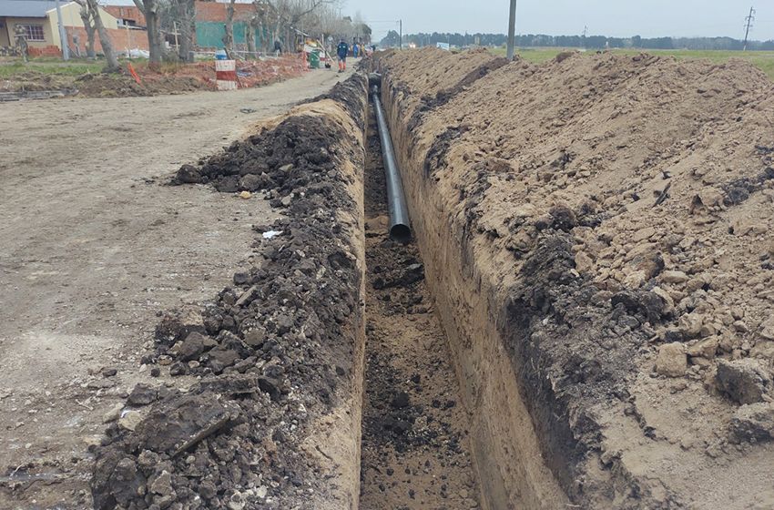 Acueducto Santa Clara del Mar - Mar Chiquita: la obra avanza a buen ritmo