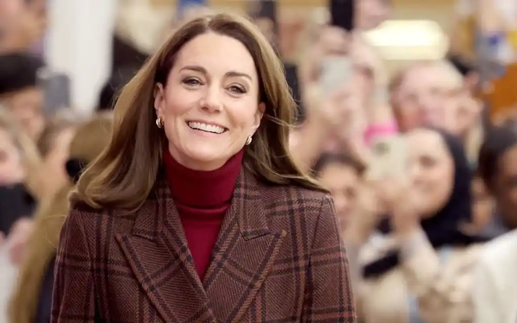 a princesa Kate habló sobre su salud. (Foto: AP)