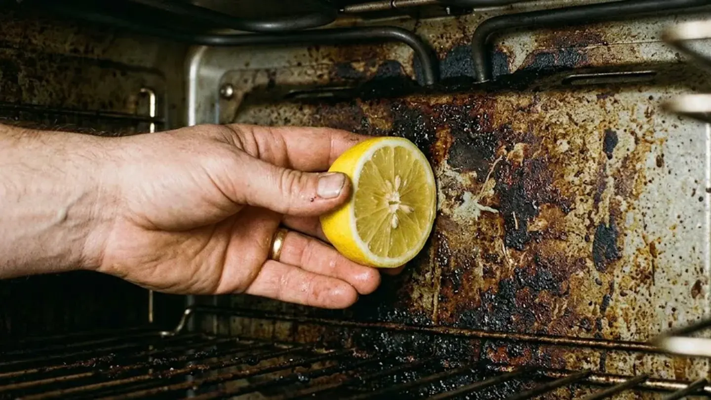 El truco del limón para limpiar el horno: cómo usarlo y por qué ayuda a sacar la grasa acumulada