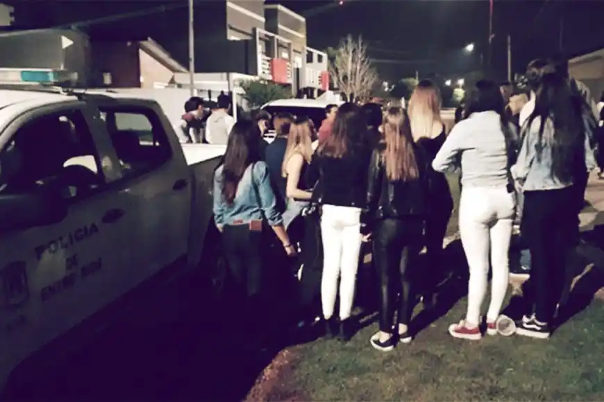 La Policía intervino en una fiesta clandestina con cerca de 40 personas