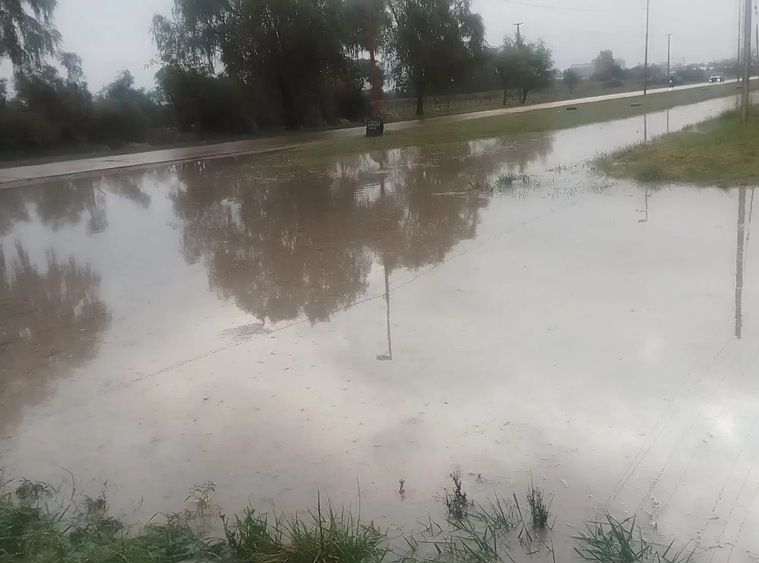 Anegamientos luego de la lluvia