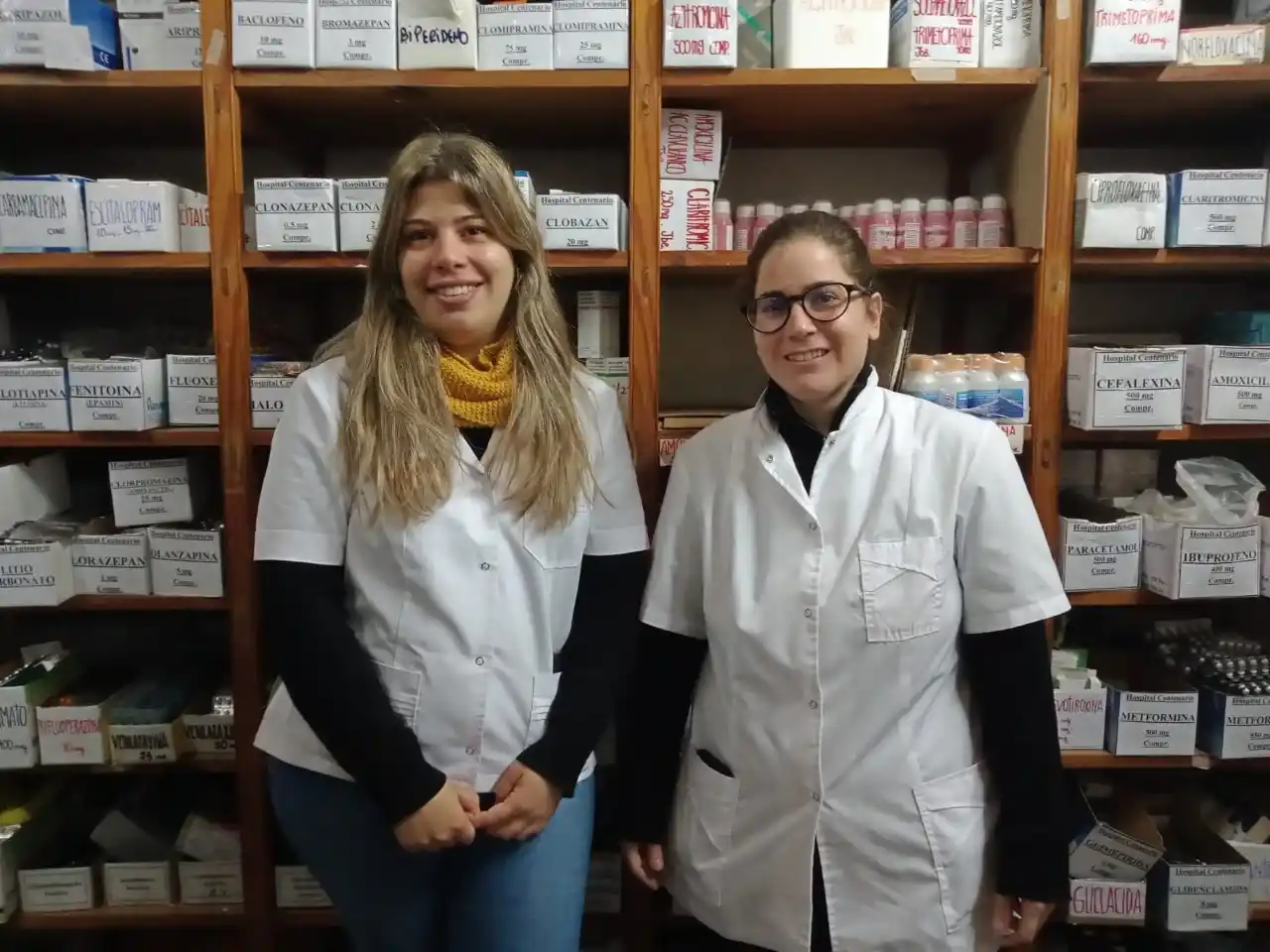 Estudiantes de la UNER realizan sus pasantías en la Farmacia del Hospital Centenario