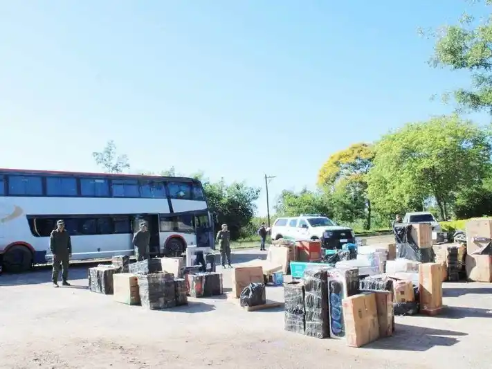 Gendarmería evitó el traslado de mercadería 
de contrabando valuada en más de $40 millones
