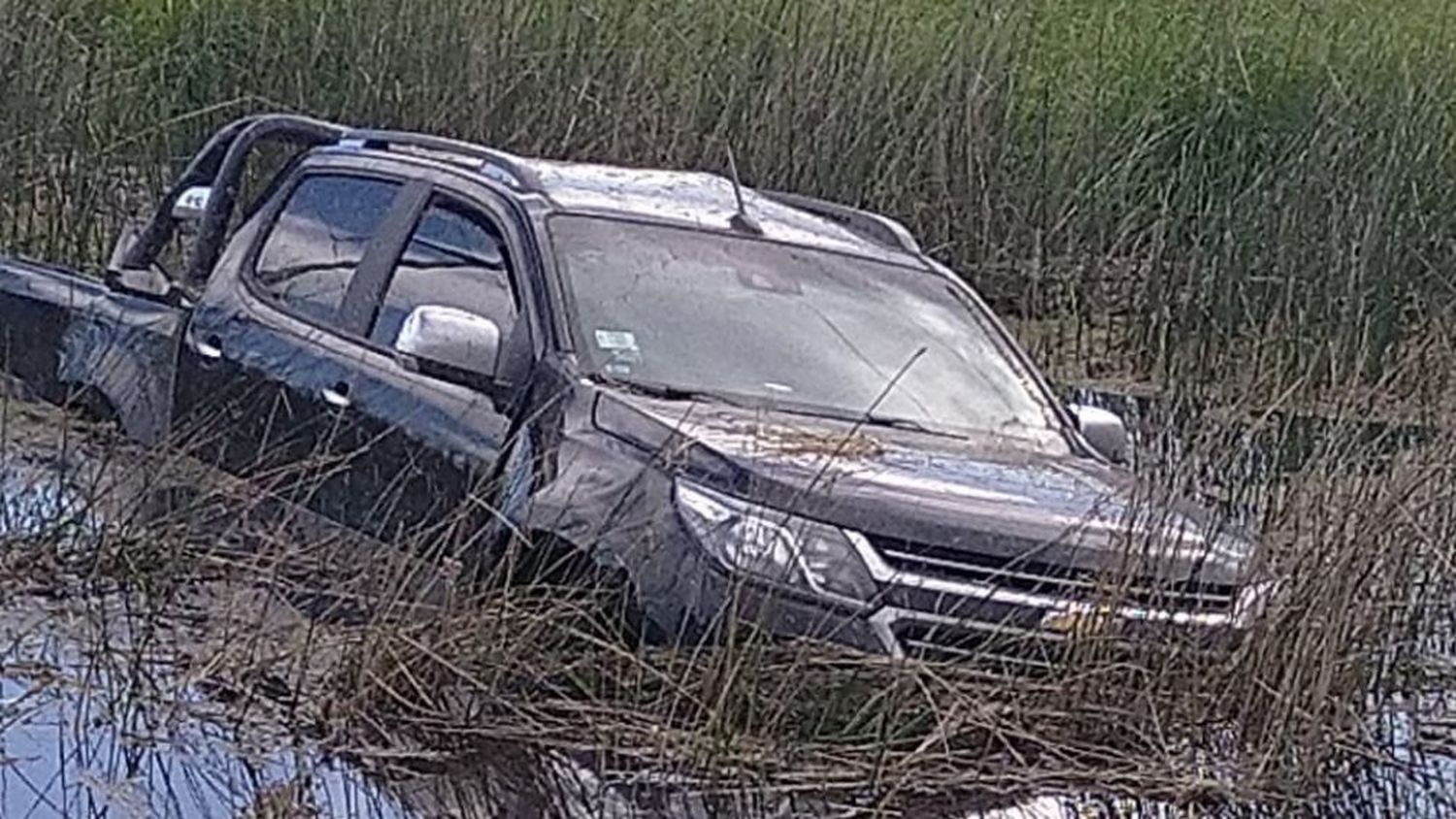 Una familia tandilense despistó en las cercanías de Ayacucho