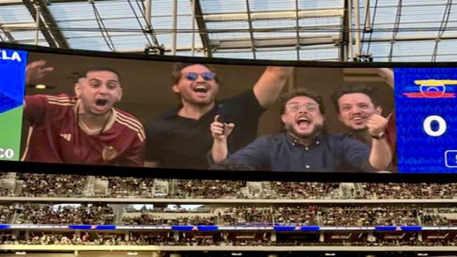 ¡»VINOTINTO SOY»! Edgar Ramírez y varios famosos celebraron la victoria de Venezuela ante México