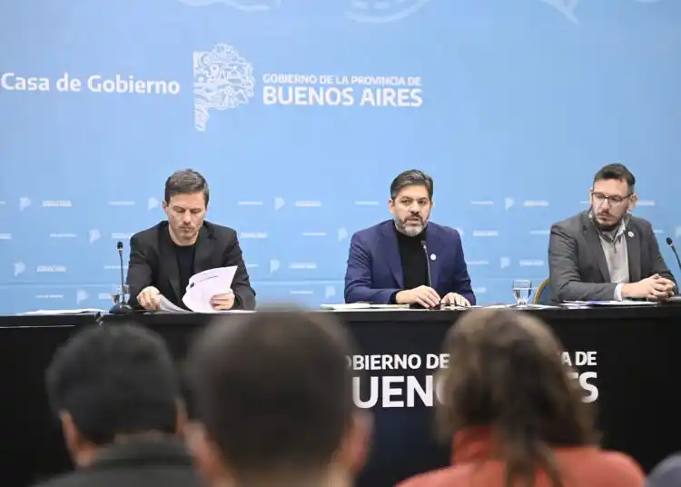 Los funcionarios bonaerenses anunciaron novedades del Banco Provincia