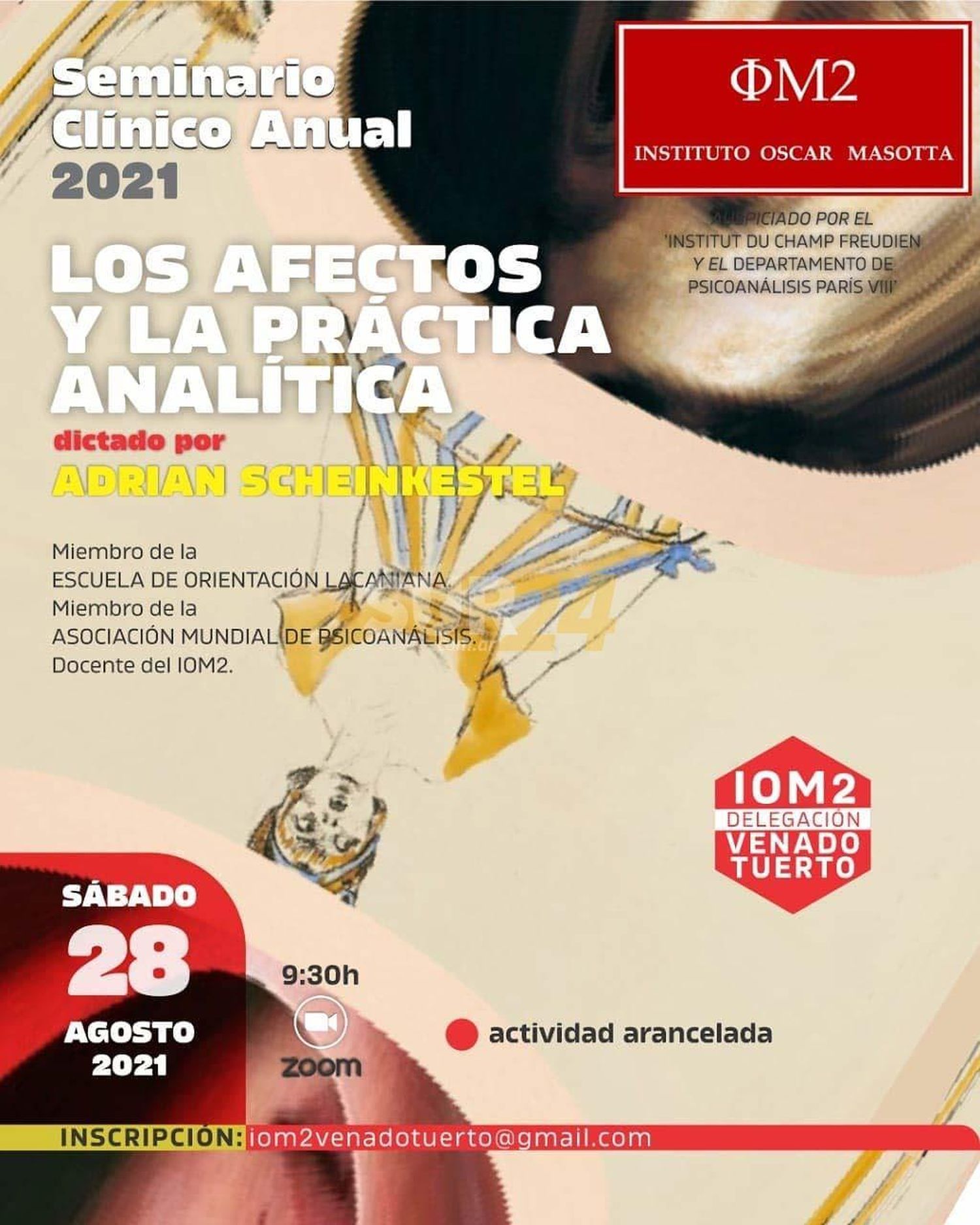 Seminario Clínico: “Los afectos y la práctica analítica”.