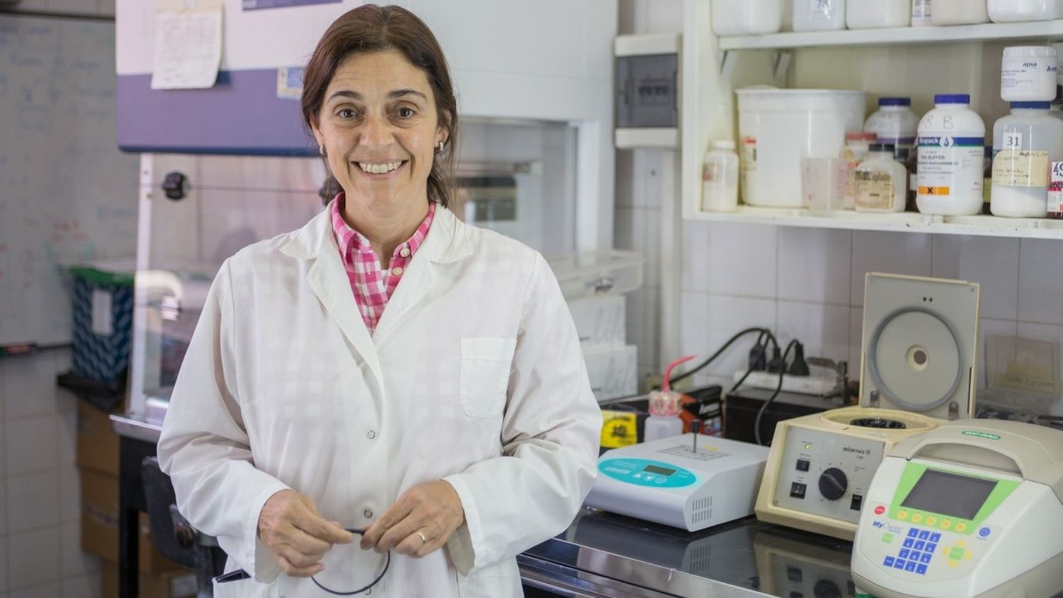 Karina Trono, veterinaria e investigadora del Conicet y del Instituto Nacional de Tecnología Agropecuaria (INTA).