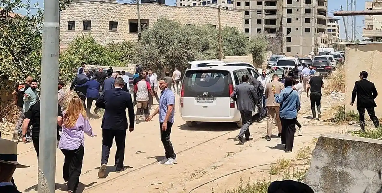 El grupo de diplomáticos europeos se encontraba en Yenín cuando recibió "disparos de advertencia" de las FDI.