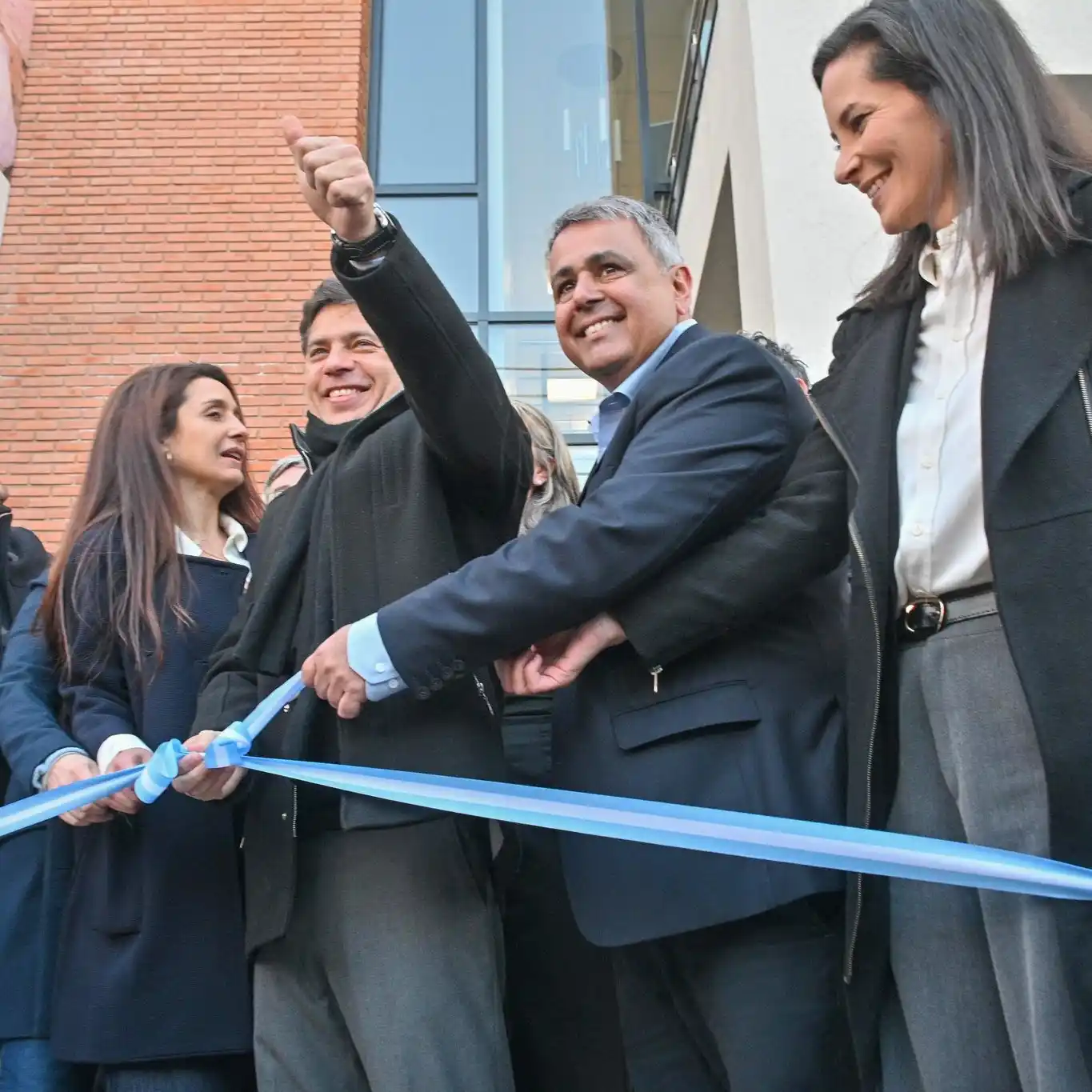 Matilla junto a Kicillof.