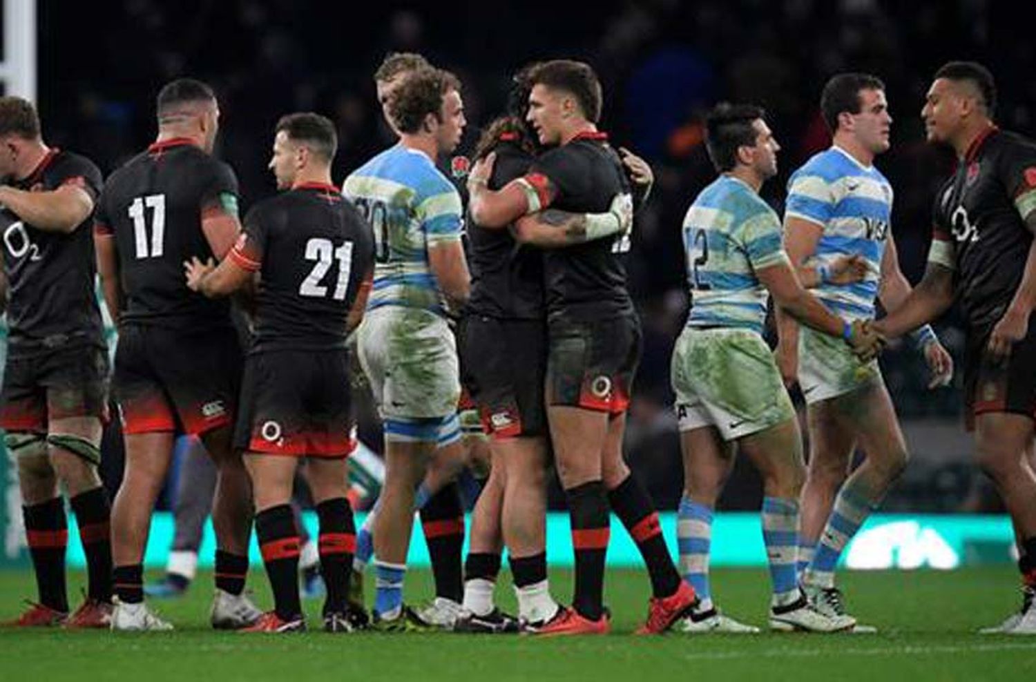 Derrota de Los Pumas ante Inglaterra