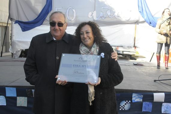 El emotivo discurso de Lunghi en el 50° aniversario de Polivalente