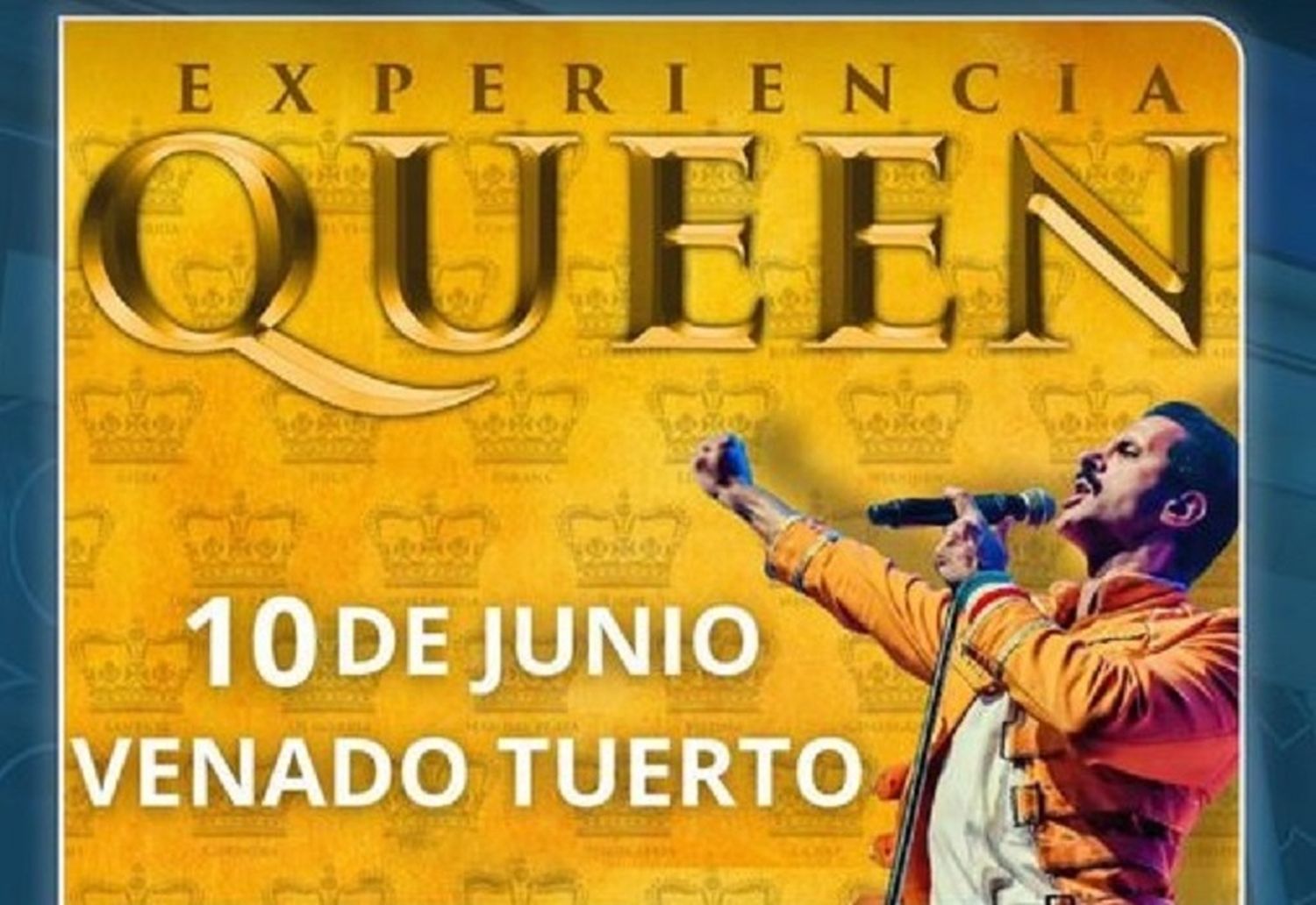 Una noche para revivir los mayores éxitos de Queen en el Centro Cultural Municipal