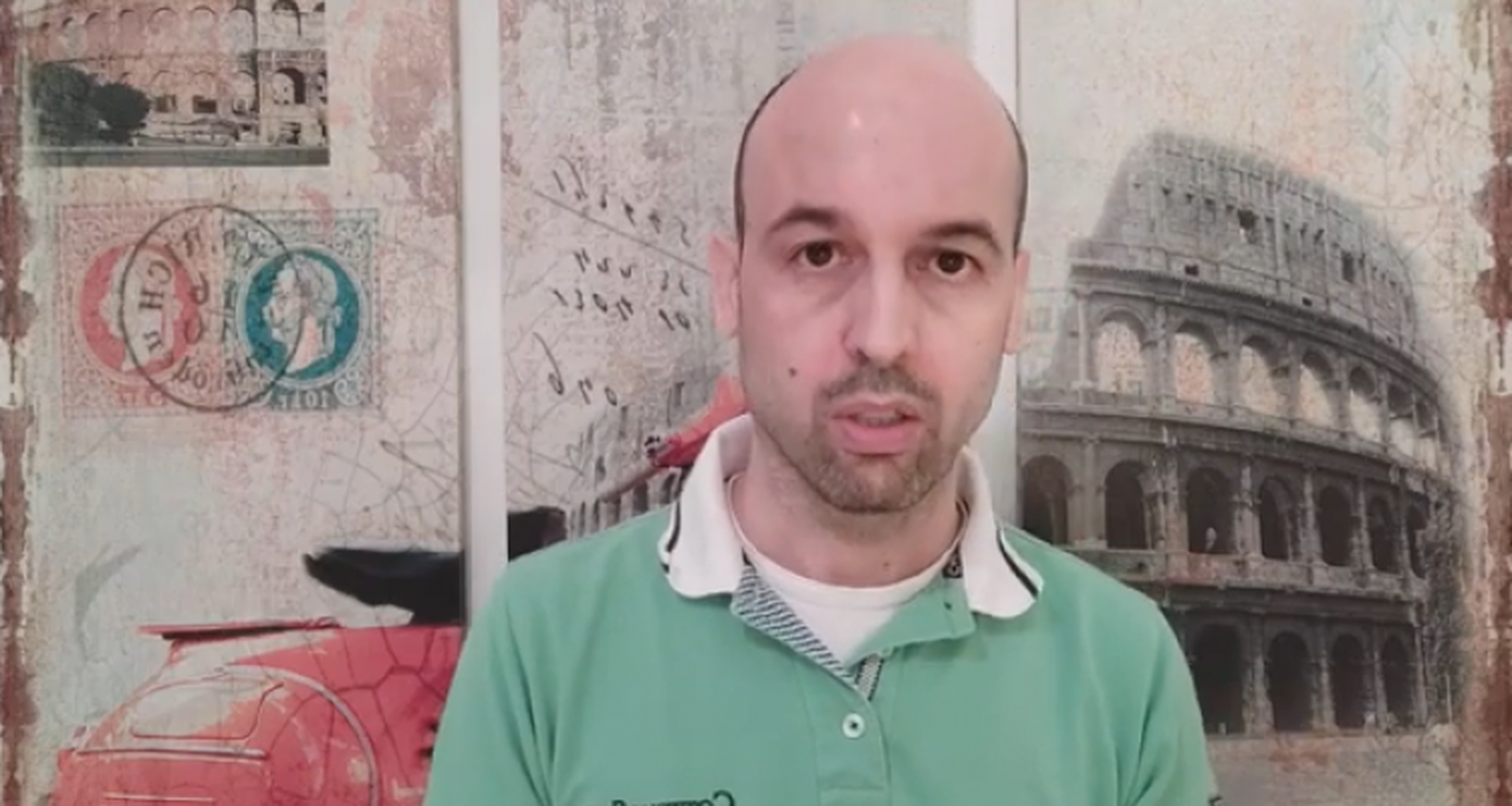 #SampedrinosPorElMundo Alejandro Gianoli y sus instructivos para combatir el coronavirus desde Italia
