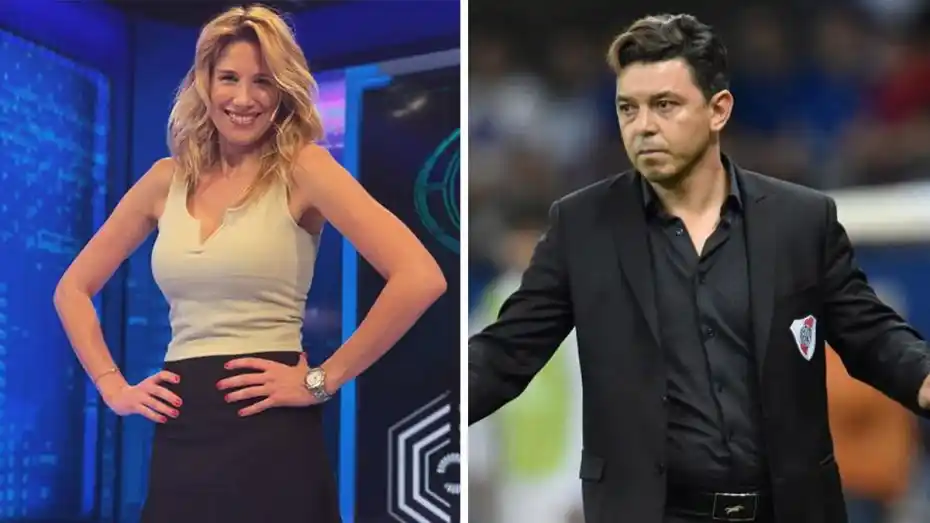 Alina Moine habló de los rumores que la vinculan con Marcelo Gallardo