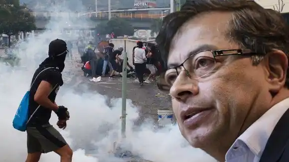 Petro desata polémica por pago a vándalos que serán sus «gestores de paz»