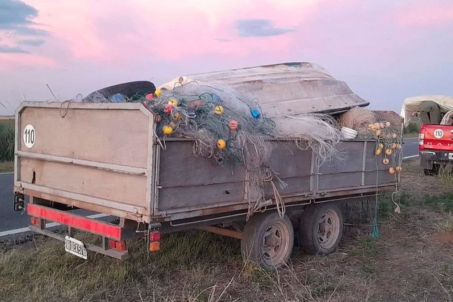 Recuperaron un carro tipo tráiler que había sido robado días atrás