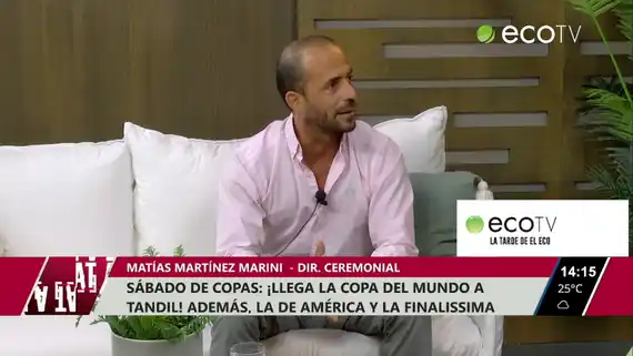 Sábado de copas: Llega la copa del mundo a Tandil, además la de América y la Finalissima