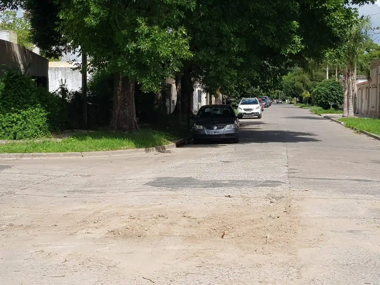 “Terrible el estado de esta calle”