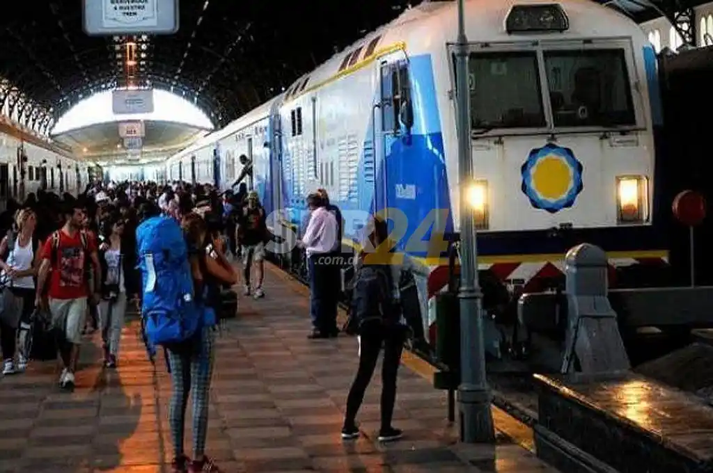 Anunciaron un paro trenes por 24 horas para toda la Argentina