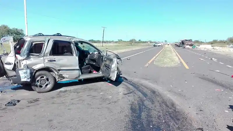 Nuevamente en el cruce de Ruta 127 y 32 se produjo un tremendo accidente de tránsito