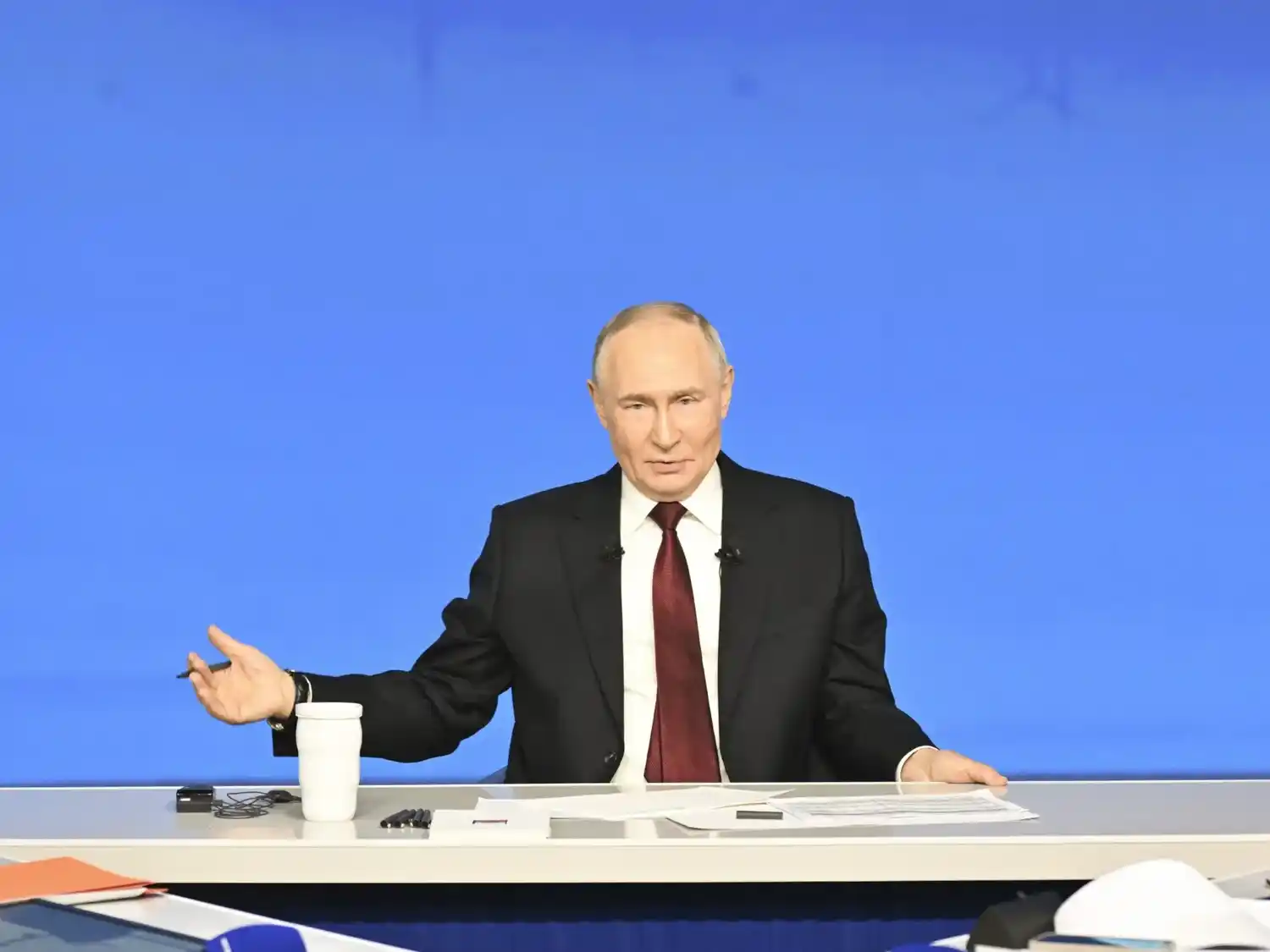 Vladimir Putin, presidente de Rusia.