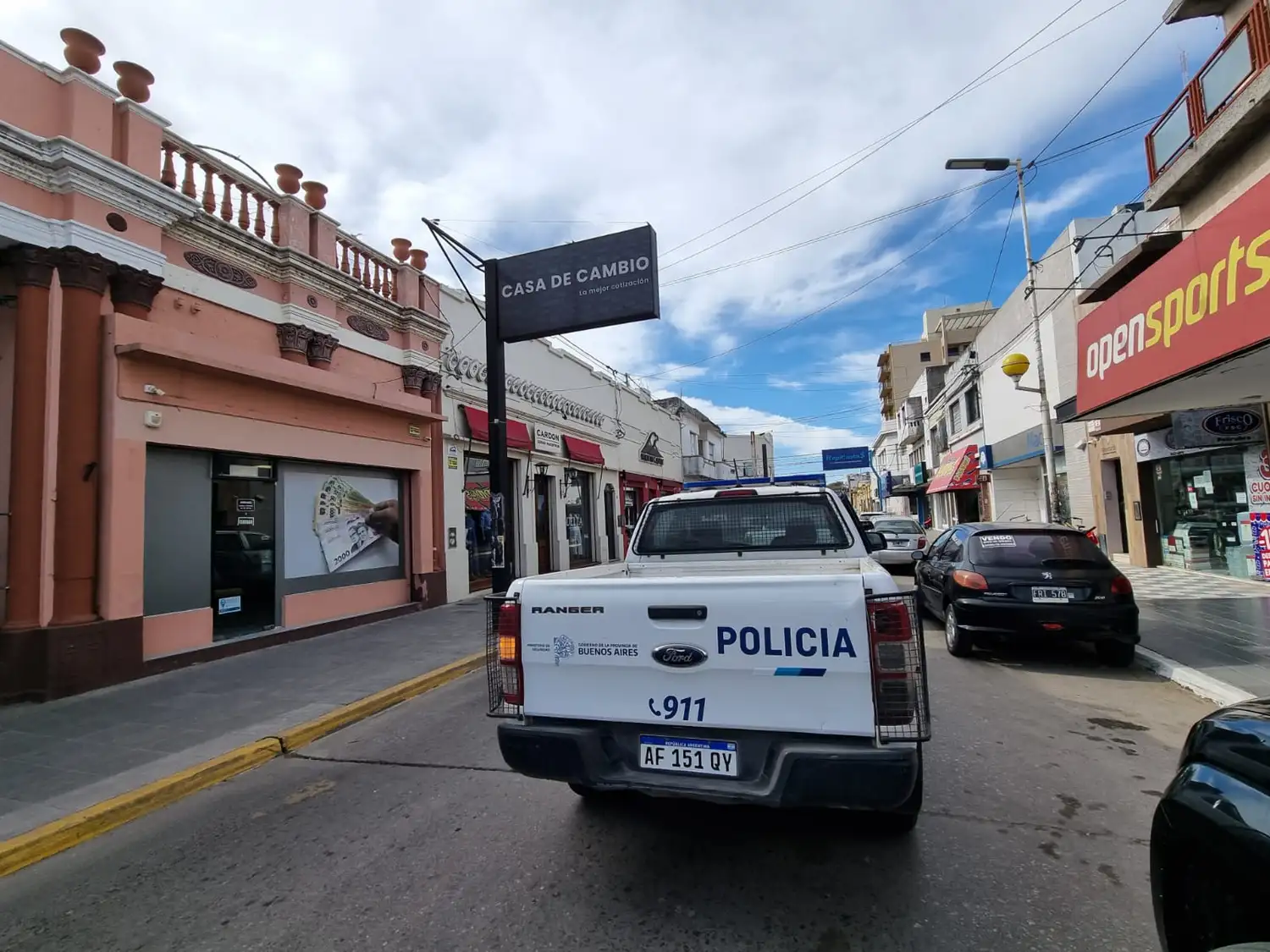 robo areco Cambios