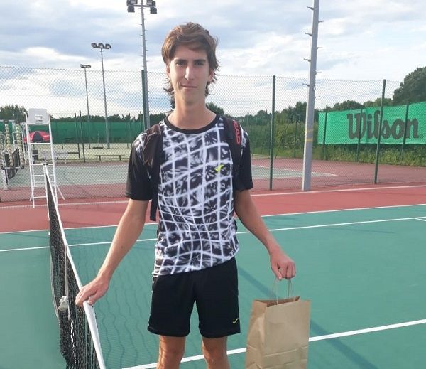 Germán Delcanto ganó su primer torneo profesional en Francia