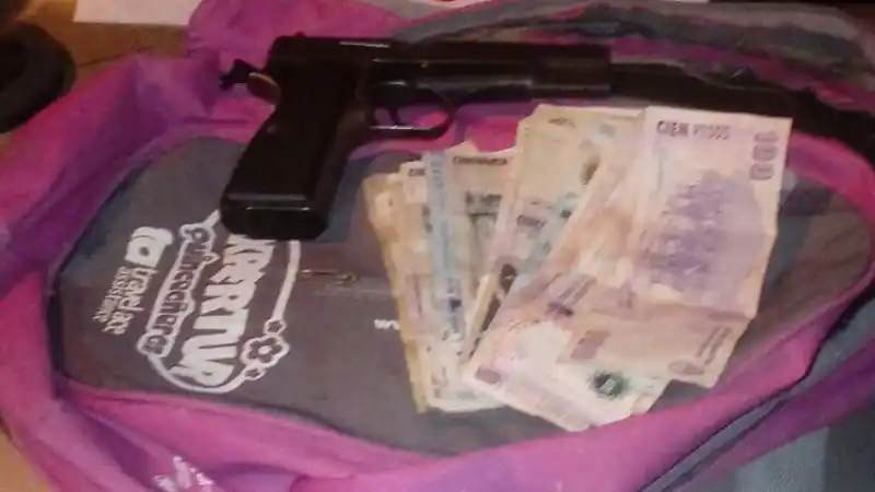 Una pareja fue detenida tras un robo a mano armada