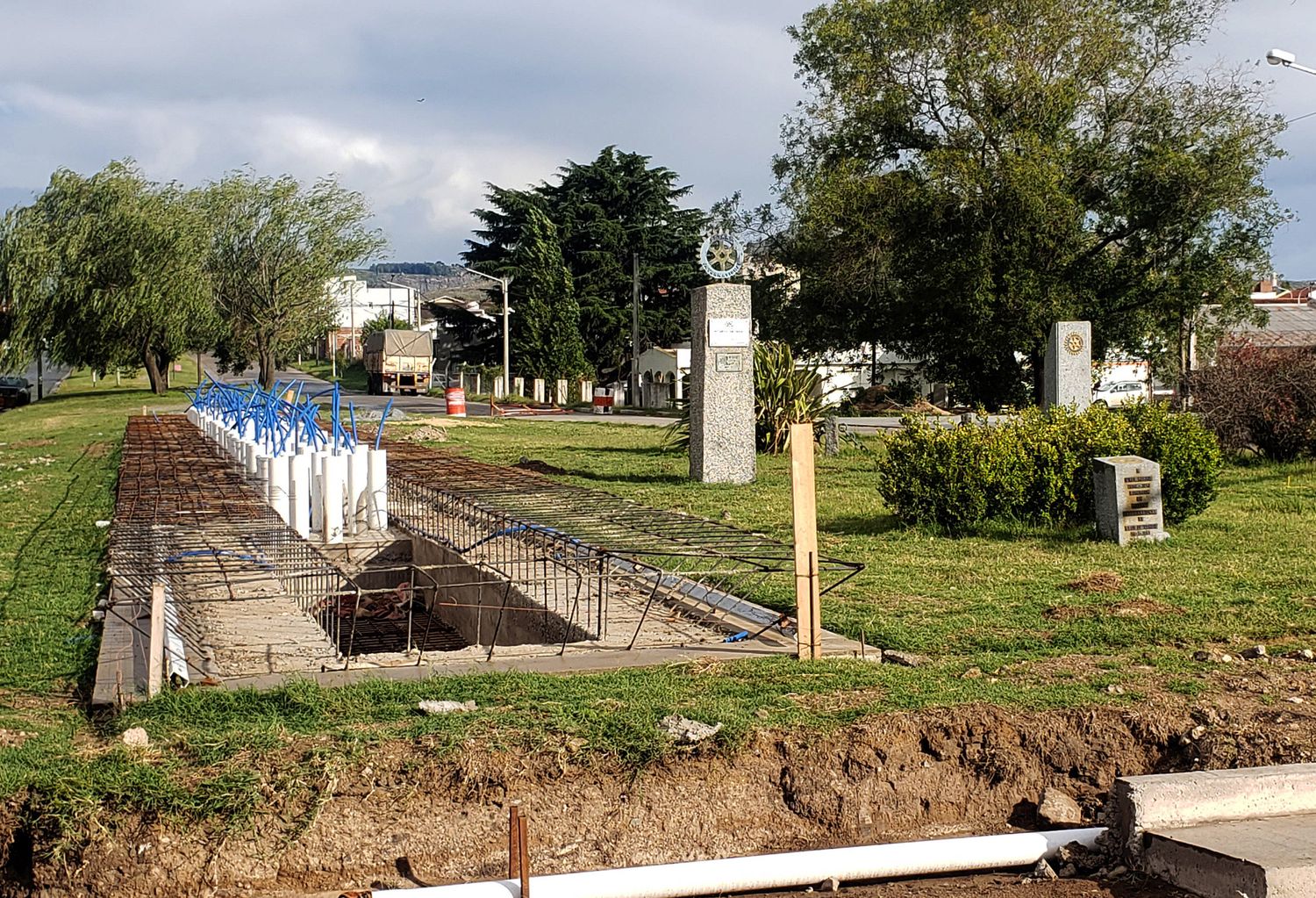 La obra del hito del bicentenario será inaugurada el 4 de abril.