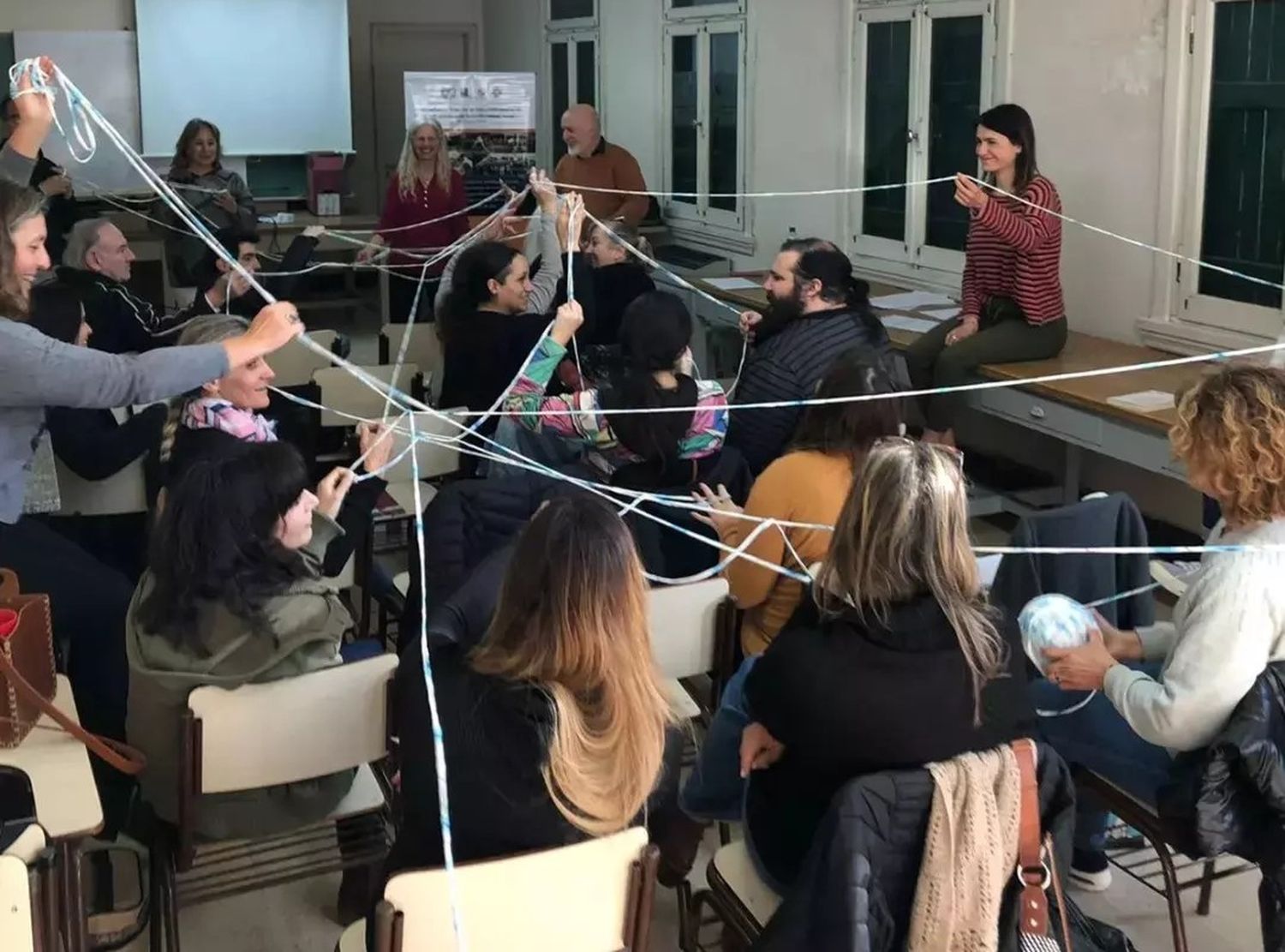 Una de las clases, enfocadas más en el formato taller